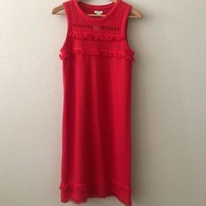 New With Tags J Crew Red Dress